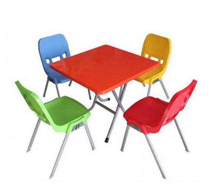 میز و صندلی پلاستیکی رنگی