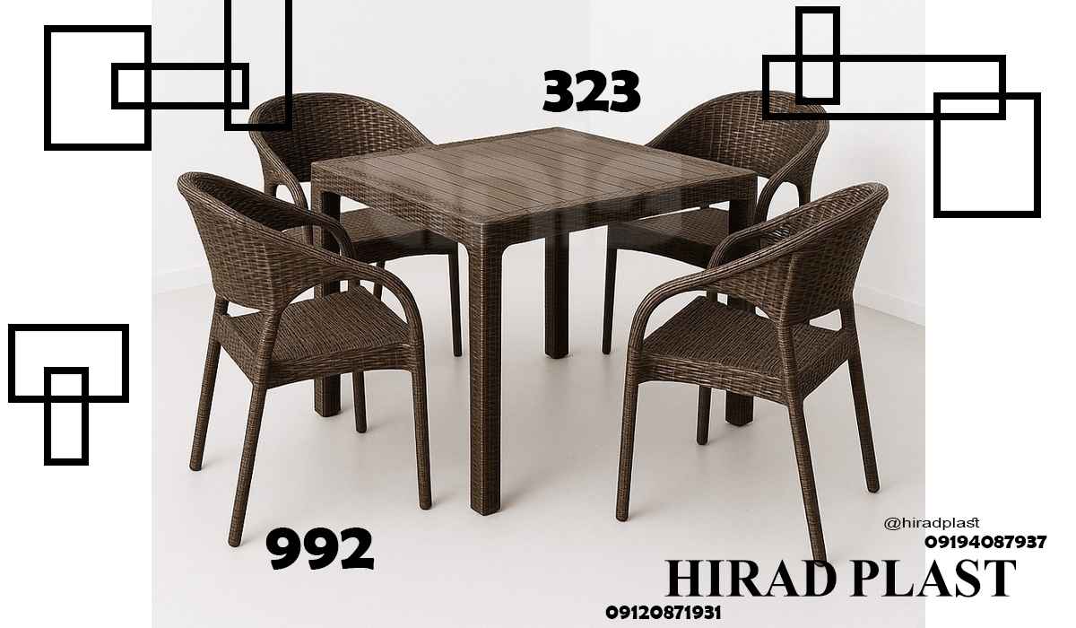 میز و صندلی پلاستیکی عمده