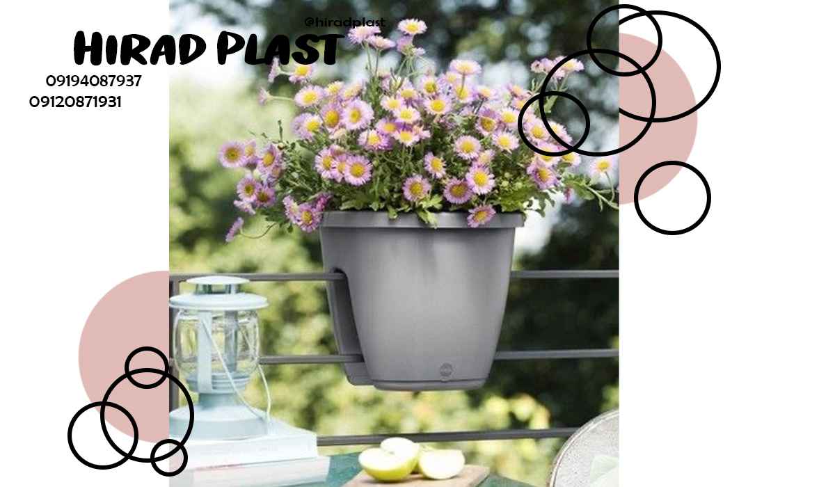 گلدان پلاستیکی عمده