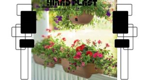 گلدان پلاستیکی