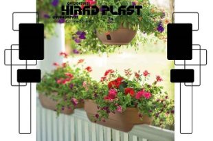 گلدان پلاستیکی