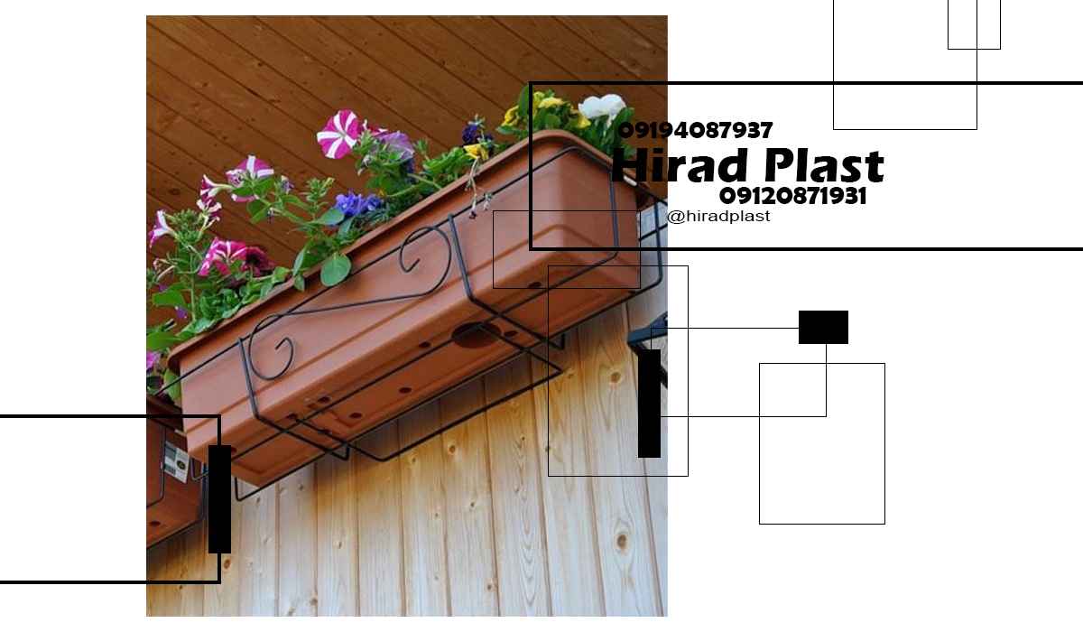 قیمت گلدان نرده ای