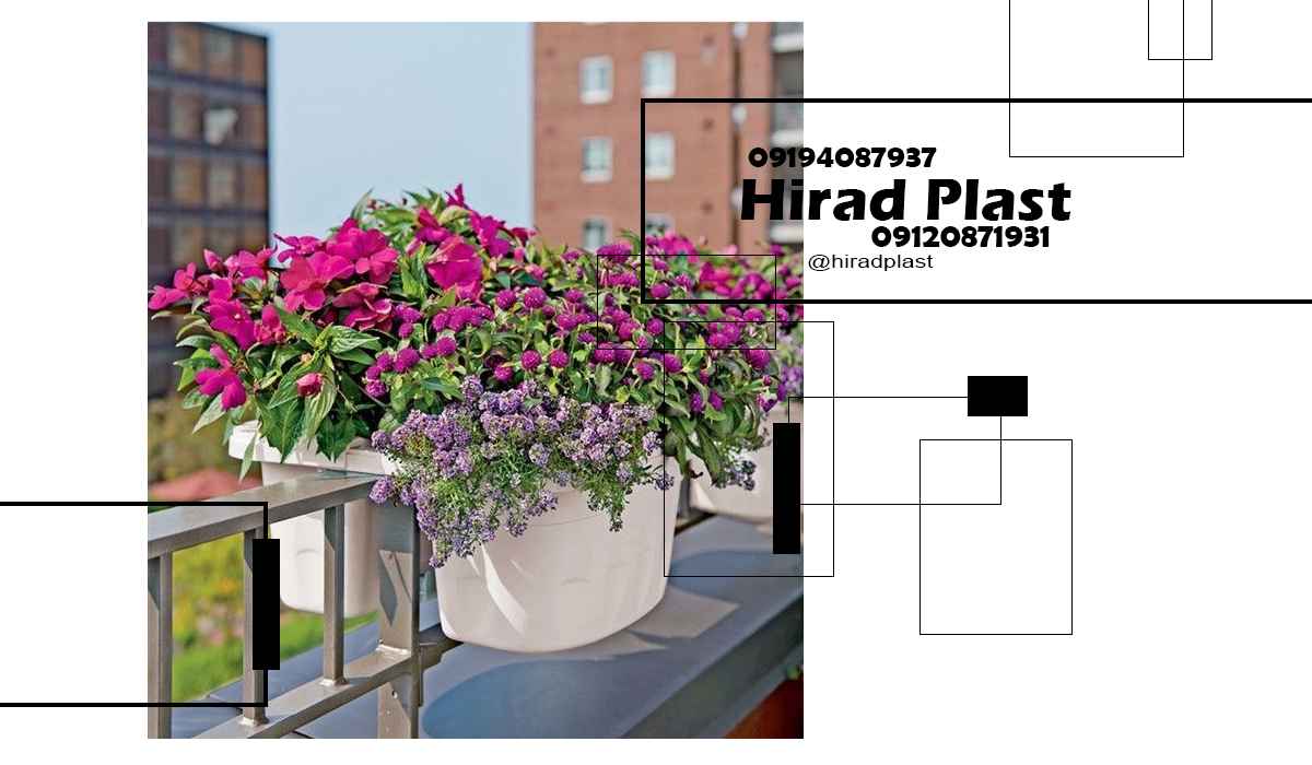 قیمت گلدان پلاستیکی