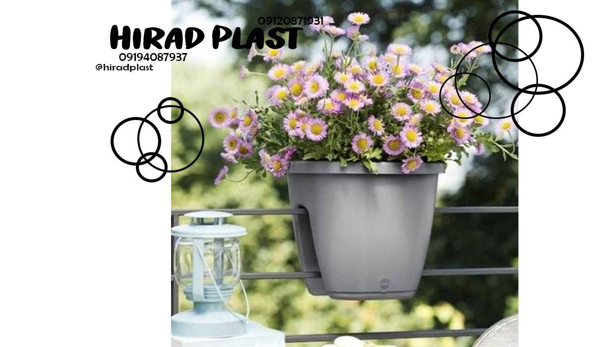 گلدان پلاستیکی عمده